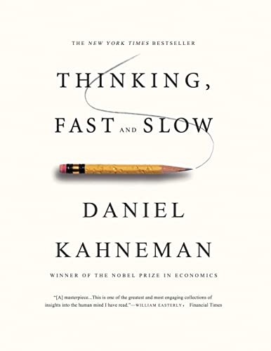 Thinking, Fast and Slow — book cover